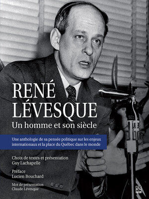 cover image of René Lévesque